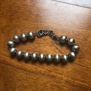 Tiffany & Co. silver beaded bracelet